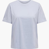 Damen T-Shirt mit Rundhalsausschnitt und kurzen Ärmeln – Kentuckyblau