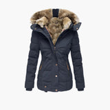 Strukturierte Jacke für Damen – Blau