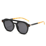 Flieger-Sonnenbrille für Herren | Ideal für Outdoor-Aktivitäten – Schwarz