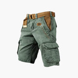 Danny | 6-Taschen Cargo Shorts – Hellgrün
