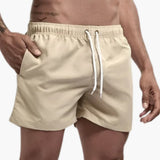 Schnelltrocknende Badehose - für Herren mit sportlichem Look – Khaki