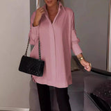 Zoe™ - Damen Revershemd – ROSA