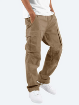 Herren Hose | gerade geschnittener Beinverlauf mit klarer Form – Braun