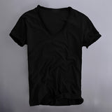 Brett – Bequemes, lässiges Herren-T-Shirt – Schwarz
