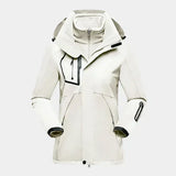 Kato - wasserdichte jacke für damen – Weiß