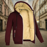 Remy™ - Herren Fleece Hoodie – Bordeaux