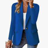 Klassischer Blazer - Damenmode für Büro und City-Looks – Blau