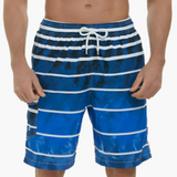 Lässige Badeshorts - für Herren mit schnellem Trockeneffekt – Hellblau