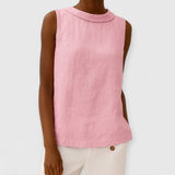 Wenna | Ärmelloses Top – Rosa