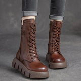 Borijn - hochwertige winterstiefel - damen – Braun