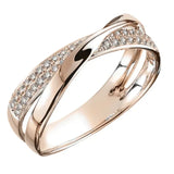 Aelira Solene Ring | Weißgold – Weißgold