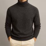 CARRINGTON CASHMERE STEHKRAGEN – Schwarz