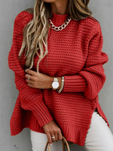 Marede - strickpullover – Rot