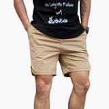 Badeshorts - Herren Sommer-Shorts mit Kordelzug Design – Braun