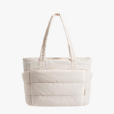Shelly | Stilvoller Puff-Rucksack – Beige