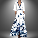 Lovisia | Edles Elegantes Kleid für Damen – Weiß