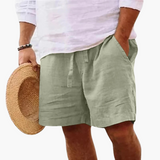 Leichte Beach Shorts für Herren - bequem & stylisch am Strand – Hellkhaki