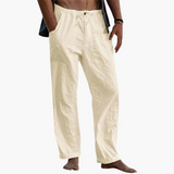 Freizeithosen für Herren – Relaxed Fit mit bequemer Taille – Khaki