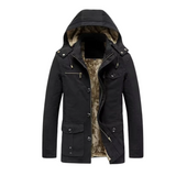 Premium Gepolsterte Winterjacke – Schwarz