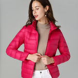 Damen Jacke | Leichte Ausführung klare Linien für Übergangszeit – Fuchsia