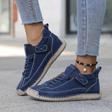 Mia | Bequeme Sneakers mit Stützeffekt – Blau