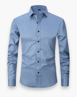 Herren Atmungsaktives Shirt | Lange Ärmel – Hellblau
