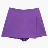 Vibrante Skort für Frauen - Bequem und Elegant für den Sommer – Lila