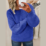 Lizzy – trendiger Pullover – Dunkelblau
