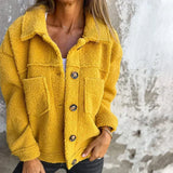 REESE – Exklusiver Herbst- und Wintermantel – Gelb