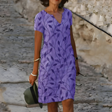 Seraphine | Stilvolles Sommerkleid – Lila