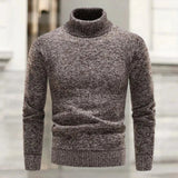 Rikiel - Rollkragenpullover für mühelose Eleganz – Braun
