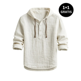 ANGELI | Luxus-Kapuzenshirt – Weiß