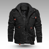 Veyro™ - Stilvolle Moderne Jacke mit Futter & mehreren Taschen – Schwarz