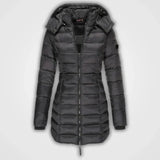 Wintermantel für damen – abigail – Schwarz