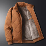 Rowann Fleece-Steppjacke – Komfort und warmjacke – Braun