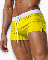 Herren Stylische Badehose | Schnell Trocknend – Gelb