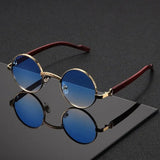 LunaShade – Runde Sonnenbrille – Blau