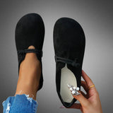 Anitra – Klassische Loafer Mit Runder Spitze – Schwarz