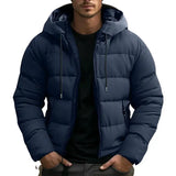 Theon | Warm Winterjacke für Männer – Marineblau