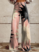 Élodie - Zeitlose Boho-Hosen – Rosa