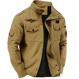 Jexrel - strukturierte Militärjacke – Khaki