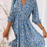 June | Schönes Kleid – Blau