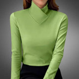 Nolana – Stilvolle Freizeitbluse – Grün