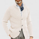 James | Geknöpfte Strickjacke – Elfenbein