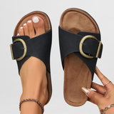 Ilaria | Komfort-Sandalen – Schwarz