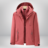 Damen Sportliche Skijacke | Winter Outdoorjacke – Rosa