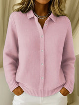 Fiora - Cardigan Chic Bequem – Rosa