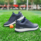 Lars™ Herren Golfschuhe – Sportlich, Rutschfest mit Atmungsaktivem Komfort und Stil – Marineblau