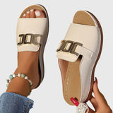 Kathryn | Bequeme Schnallensandale für Damen – Beige