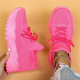 Sylmora – Leichte und atmungsaktive Mesh-Sneaker – Rosa
